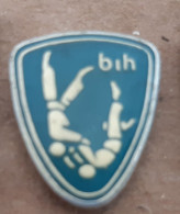 BOSNIA Wrestling Federation Ex Yugoslavia Vintage Pin - Lutte