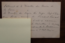 Ak CPA 1920's Gruss Aus Deutsches Reich Saar Batiment Des Douanes Neveu Président Poincaré Armées Françaises - Documents