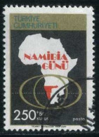 Türkiye 1975 Mi 2360 Namibia Day | Map Of Africa With Marking Of Namibia - Usati