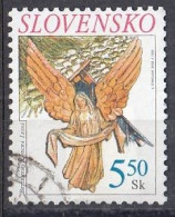 SLOVAKIA 436,used,falc Hinged,Christmas 2002 - Oblitérés