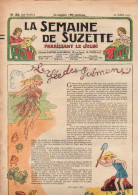 La Semaine De Suzette N°35 La Fée Des Goémons - L'exposition De 1937 - Des Champignons Qui Ne Sont Pas Vénéneux... - La Semaine De Suzette