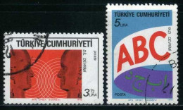 Türkiye 1978 Mi 2467-2468 The Works And Reforms Of ATATÜRK [MiNr 2466 Is Missing] - Gebraucht