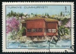Türkiye 1978 Mi 2469 Bosphorus Beach Villa Of Köprülü Amcazade Hüseyin Pasha, Istanbul (1699) | Traditional Houses - Used Stamps
