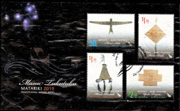 New Zealand 2010 MATARIKI - Maori Kites Minisheet Used - Used Stamps