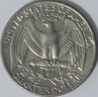 USA - ¼ Dollar 1983 P, KM# A164a (#2167) - 1932-1998: Washington