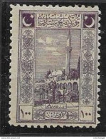 Turkey  Mh * 1922 700 Euros - Nuovi