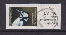 IRELAND  -  2013 Great Spotted Woodpecker SOAR (Stamp On A Roll)  CDS  Used On Piece As Scan - Usados