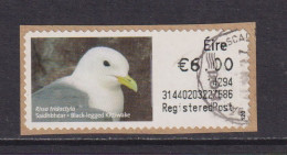 IRELAND - 2013 Black Legged Kittiwake SOAR (Stamp On A Roll) CDS Used On Piece As Scan - Oblitérés