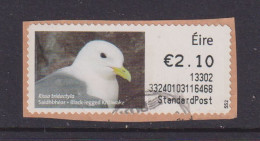 IRELAND - 2013 Black Legged Kittiwake SOAR (Stamp On A Roll) CDS Used On Piece As Scan - Used Stamps