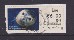 IRELAND  -  2013 Common Seal SOAR (Stamp On A Roll)  CDS  Used On Piece As Scan - Used Stamps