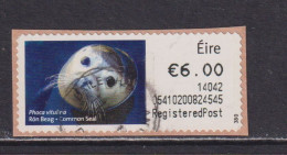 IRELAND  -  2013 Common Seal SOAR (Stamp On A Roll)  CDS  Used On Piece As Scan - Gebraucht