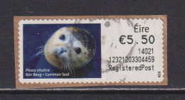 IRELAND  -  2013 Common Seal SOAR (Stamp On A Roll)  CDS  Used On Piece As Scan - Used Stamps