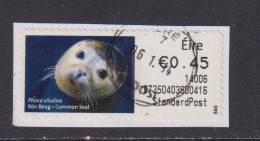 IRELAND  -  2013 Common Seal SOAR (Stamp On A Roll)  CDS  Used On Piece As Scan - Oblitérés