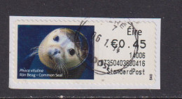 IRELAND  -  2013 Common Seal SOAR (Stamp On A Roll)  CDS  Used On Piece As Scan - Used Stamps