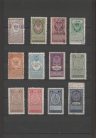 Polen  1919-1939 Republik Steuermarken 12 Verschiedene Siehe Bild - Revenue Stamps