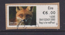 IRELAND  -  2013 Red Fox SOAR (Stamp On A Roll)  CDS  Used On Piece As Scan - Used Stamps