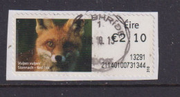 IRELAND  -  2013 Red Fox SOAR (Stamp On A Roll)  CDS  Used On Piece As Scan - Used Stamps