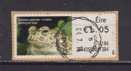 IRELAND  -  2013 Natterjack Toad SOAR (Stamp On A Roll)  CDS  Used On Piece As Scan - Gebraucht