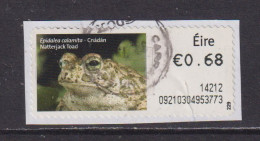 IRELAND  -  2013 Natterjack Toad SOAR (Stamp On A Roll)  CDS  Used On Piece As Scan - Used Stamps