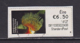 IRELAND  -  2013 Red Tube Worm SOAR (Stamp On A Roll)  CDS  Used On Piece As Scan - Gebraucht