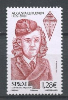 SPM Miquelon 2021  N° 1269 **  Neuf MNH Superbe Personnalité Augusta Lehuenen Engagée Forces Navales Française Libre - Unused Stamps