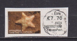 IRELAND  -  2013 Cushion Star SOAR (Stamp On A Roll)  CDS  Used On Piece As Scan - Oblitérés