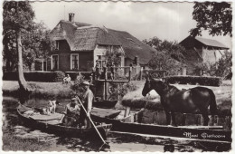 Mooi Giethoorn - (Overijssel, Nederland) - 1967 -  Punter, Paard, Hond, Boer, Jeugd - (Uitg. L.U.S.) - Giethoorn