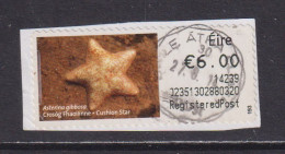 IRELAND  -  2013 Cushion Star SOAR (Stamp On A Roll)  CDS  Used On Piece As Scan - Gebraucht