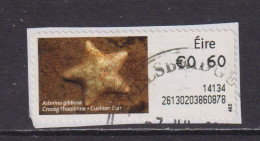 IRELAND  -  2013 Cushion Star SOAR (Stamp On A Roll)  CDS  Used On Piece As Scan - Oblitérés