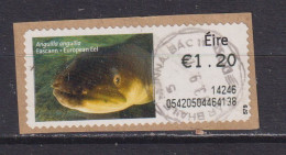 IRELAND  -  2013 European Eel SOAR (Stamp On A Roll)  CDS  Used On Piece As Scan - Oblitérés