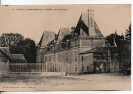 Carte Postale Ancienne L'Absie - Château De L'Abbaye - L'Absie