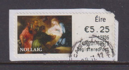 IRELAND  -  2012 Christmas SOAR (Stamp On A Roll)  CDS  Used On Piece As Scan - Gebraucht