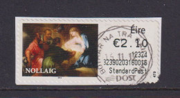 IRELAND  -  2012 Christmas SOAR (Stamp On A Roll)  CDS  Used On Piece As Scan - Used Stamps