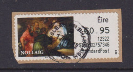 IRELAND  -  2012 Christmas SOAR (Stamp On A Roll)  CDS  Used On Piece As Scan - Used Stamps