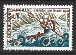 FRANCE. N°1609 Oblitéré De 1969. Canoë-kayak. - Kanu