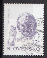 SLOVAKIA 466,used,falc Hinged,popes - Used Stamps