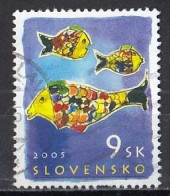 SLOVAKIA 515,used,falc Hinged - Gebruikt