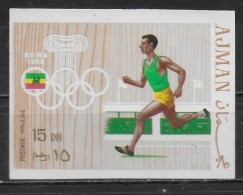 Delcampe - AJMAN  N° 109    * *   NON DENTELE  Jo   1972 Course - Athlétisme