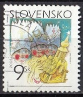 SLOVAKIA 525,used,falc Hinged,Christmas 2005 - Oblitérés