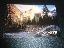 Yosemite Falls - Bridalveil Fall - National Park - California - S-4037 - Editions Colorscope - - Yosemite
