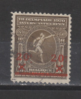 COB 186-V Point Decendu Sous Le C De Gauche - 1901-1930