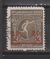 COB 186-V Point Decendu Sous Le C De Gauche - 1901-1930