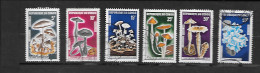 TIMBRE OBLITERE DU CONGO BRAZZA DE 1970 N° MICHEL 232/37 - Oblitérés