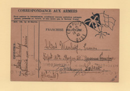 Carte FM - Cempuis - Oise - 1940- Ouverture Hopital (voir Texte) - Destination Lodeve Reexpedie Vers Bedarieux - Guerre De 1939-45