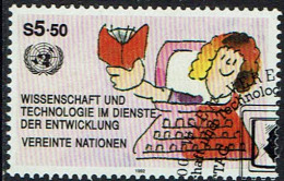 Vereinte Nationen Wien 1992, MiNr.: 135, Gestempelt - Oblitérés