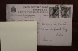 1911 Ak Cpa Portugal Republica Cover - Lettres & Documents