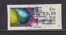 IRELAND  -  2011 Christmas SOAR (Stamp On A Roll)  Used On Piece As Scan - Usados