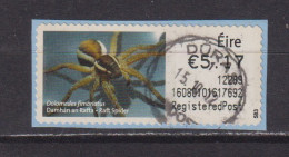 IRELAND  -  2012 Raft Spider SOAR (Stamp On A Roll)  CDS  Used On Piece As Scan - Oblitérés