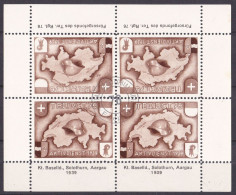 Schweiz Soldatenmarken Kleinbogen O/used (Blk-24) - Vignettes