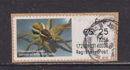 IRELAND  -  2012 Raft Spider SOAR (Stamp On A Roll)  CDS  Used On Piece As Scan - Oblitérés